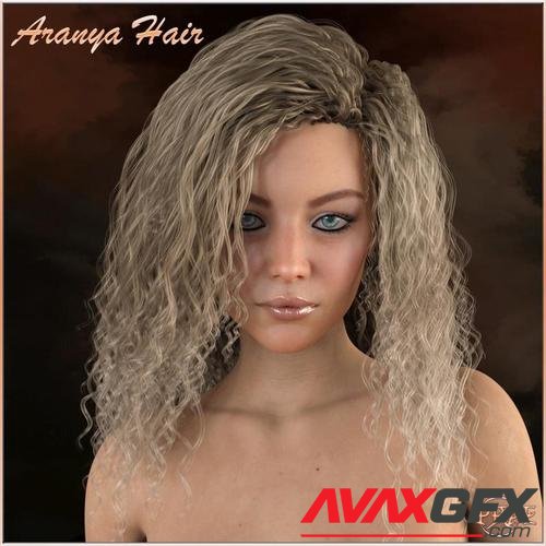 Prae-Aranya Hair For G8 Daz