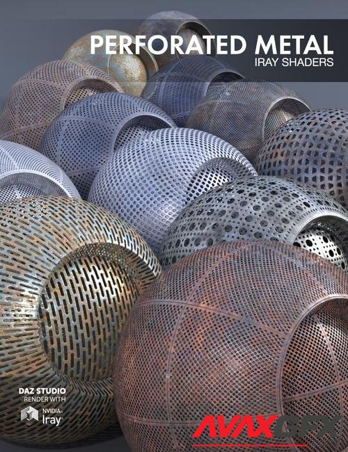 Perforated Metal - Iray Shaders