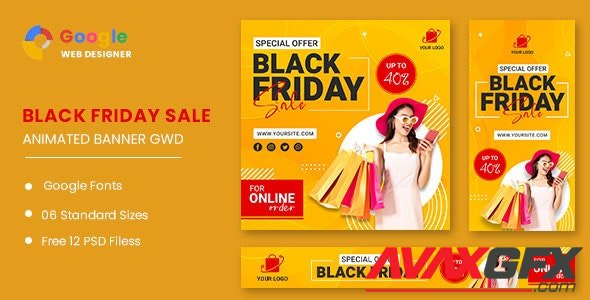 CodeCanyon - Black Friday Sale HTML5 Banner Ads GWD v1.0 - 33747795