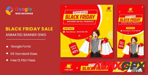 CodeCanyon - Black Friday Super Offer HTML5 Banner Ads GWD v1.0 - 33747764