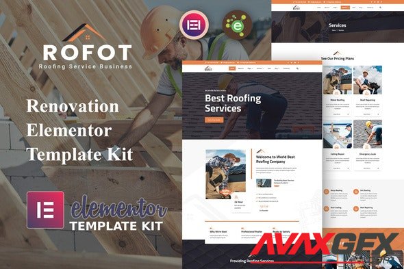 ThemeForest - Rofot v1.0.0 - Renovation Elementor Template Kit - 33659847