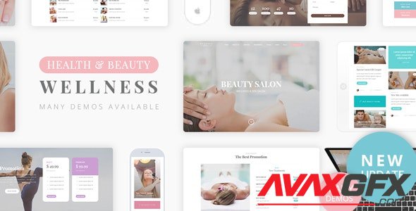 ThemeForest - Beauty Wellness v2.2 - Spa Massage - 18150388