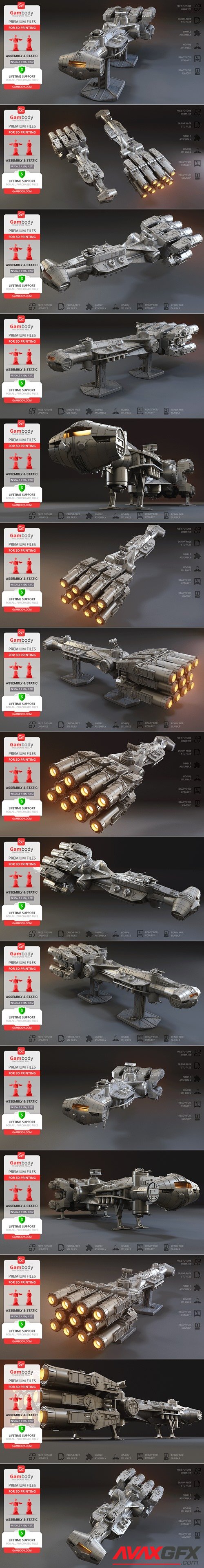 Corellian Сorvette – 3D Printable STL