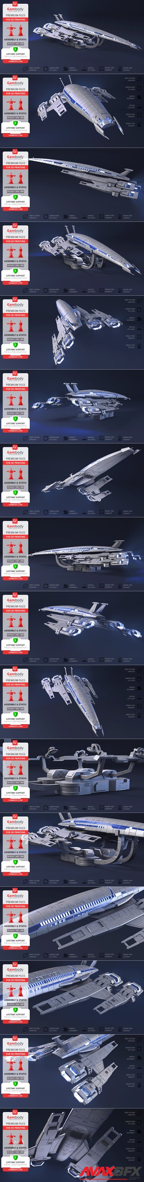 Normandy SR-2 – 3D Printable STL