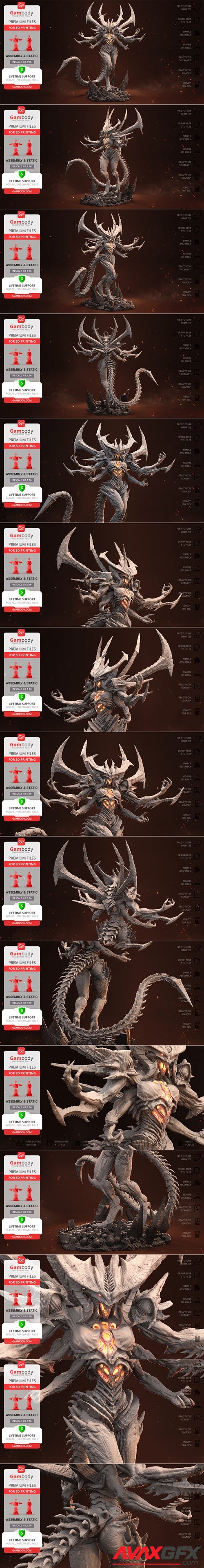 Diablo – 3D Printable STL