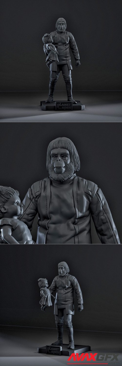 Doctor Zaius – 3D Printable STL