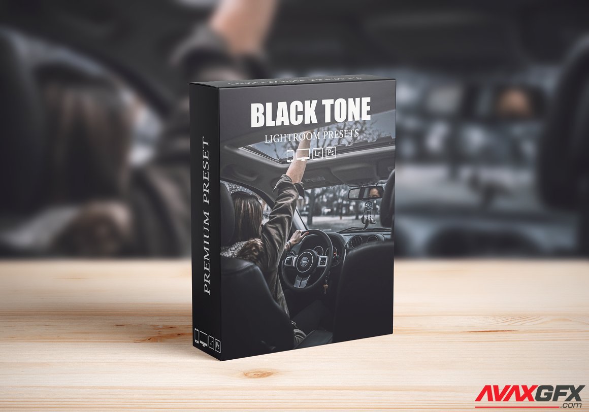 CreativeMarket - Black Tone Lightroom presets 6282206