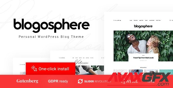 ThemeForest - Blogosphere v1.0.7 - Multipurpose Blogging Theme - 21736173