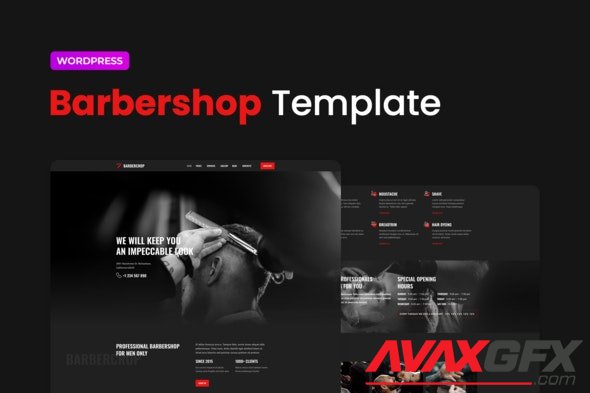 ThemeForest - Barbercrop v1.0.0 - Hairdressing Elementor Template Kit - 33708848