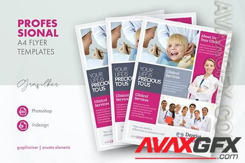 Dentist Flyer Templates R3F8HM8