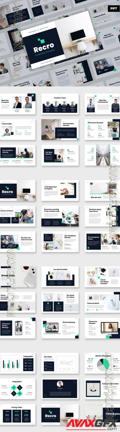 Recro - PowerPoint Template VN9EZ9A