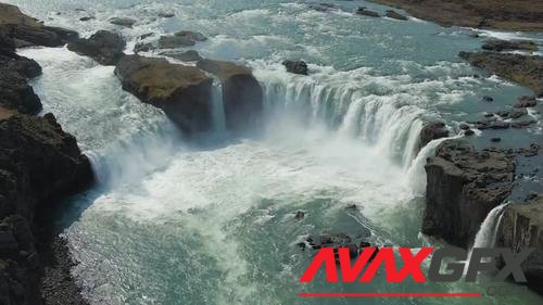 MotionArray – Godafoss Waterfall 996943