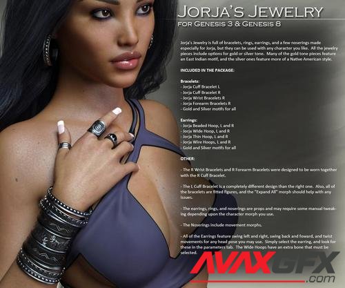 Jorja's Jewelry for the G3 and G8 Females