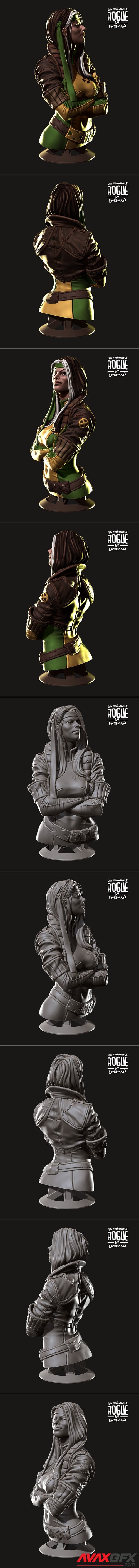Rogue Bust – 3D Printable STL