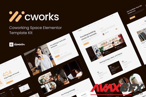 ThemeForest - Cworks v1.0.0 - Coworking Space Elementor Template Kit - 33750634