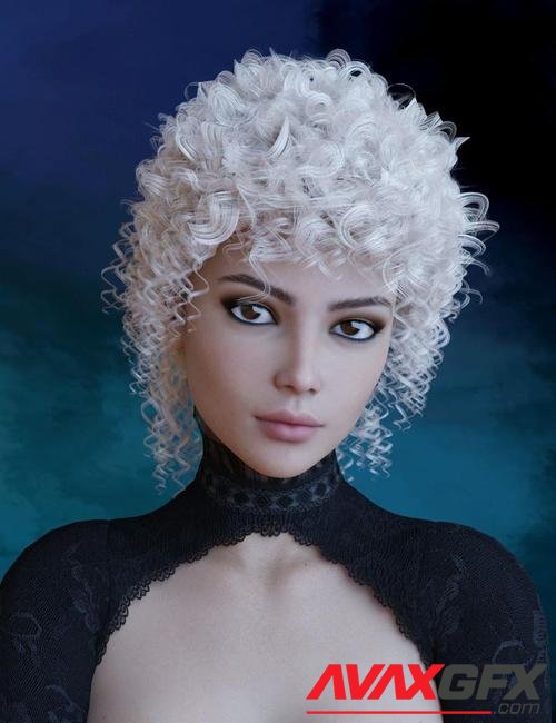 Rosabel Hair for Genesis 8 Female(s)