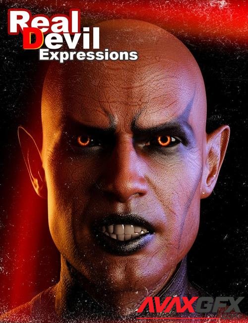 RealDevil Expressions for Genesis 8 Male(s)