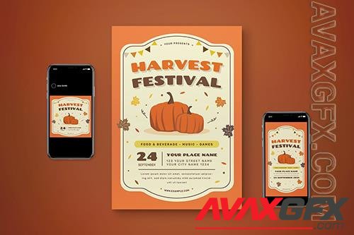Harvest Festival Flyer Set 5JACF56