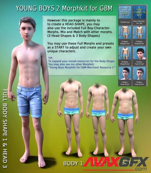 Young Boys 2 Morphkit for G8M - Merchant Resource 2