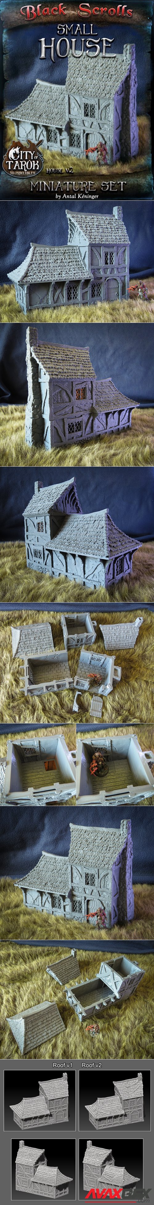 Small house – 3D Printable STL