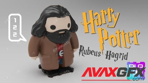 Rubeus Hagrid – 3D Printable STL