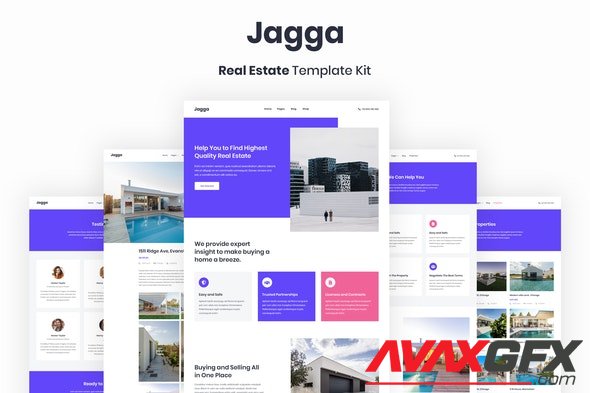 ThemeForest - Jagga v1.0.1 - Real Estate Template Kit - 26020574