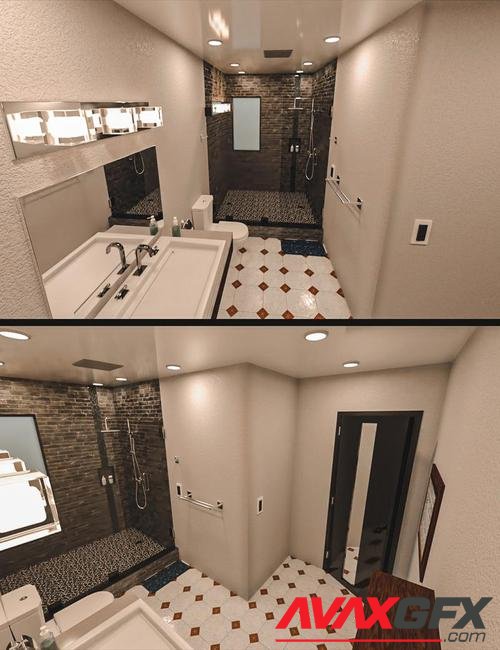 Modern Tidy Bathroom