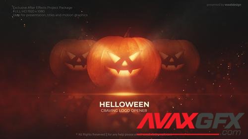 MotionArray – Pumpkin Helloween Logo Opener 1025159