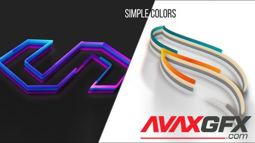 MotionArray – Simple Colors Logo Reveal 982762