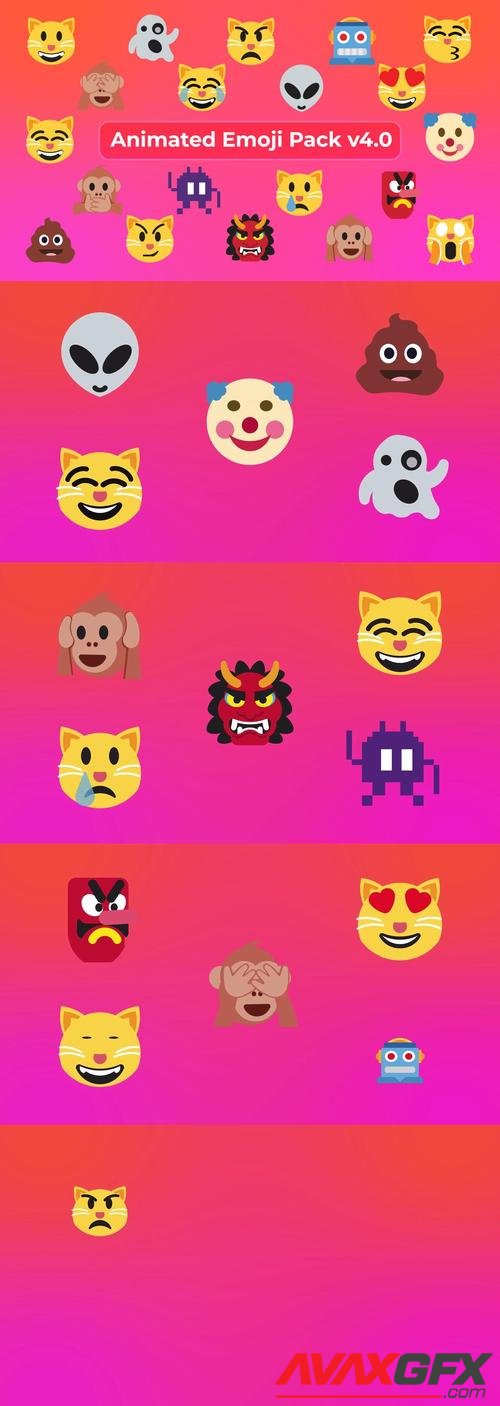 MotionArray – Animated Emoji Pack V4.0 981226