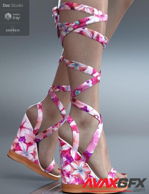 Wrap Wedges for Genesis 8 Female(s)