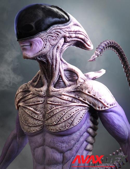 Mysterious Alien HD for Genesis 8 Male