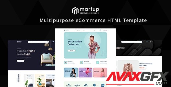 ThemeForest - Martup v1.0 - Multipurpose eCommerce HTML Template - 33391182