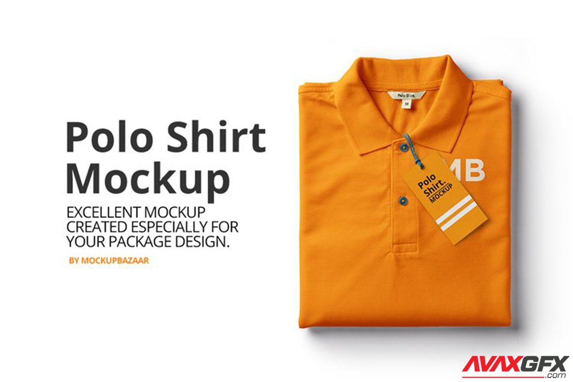 CreativeMarket - Polo Shirt Mockup 6396051