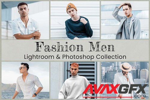 Fashion Men Lightroom Photoshop LUTs - 6489979