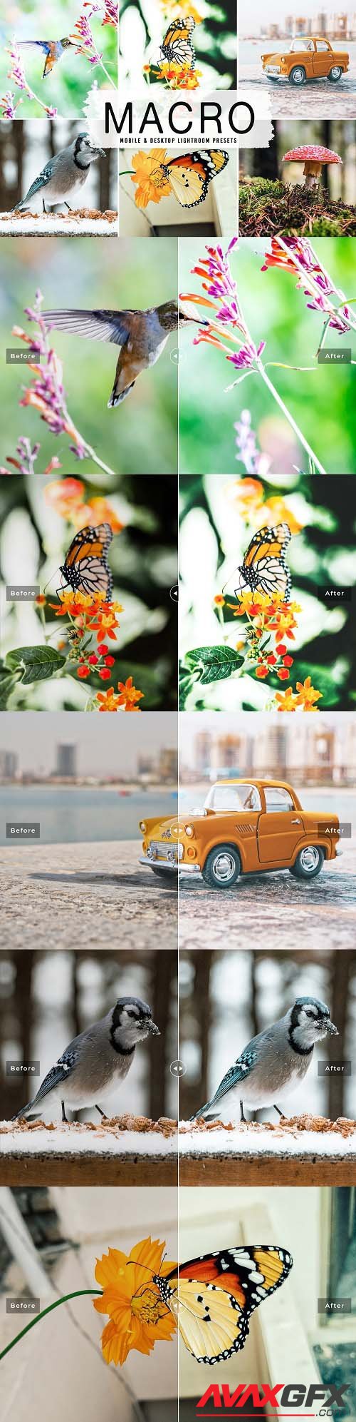 Macro Pro Lightroom Presets - 6495967