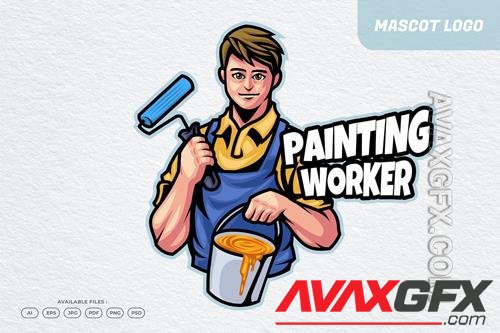 Painting Logo design template