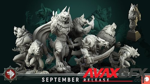 White Werewolf Tavern September – 3D Printable STL