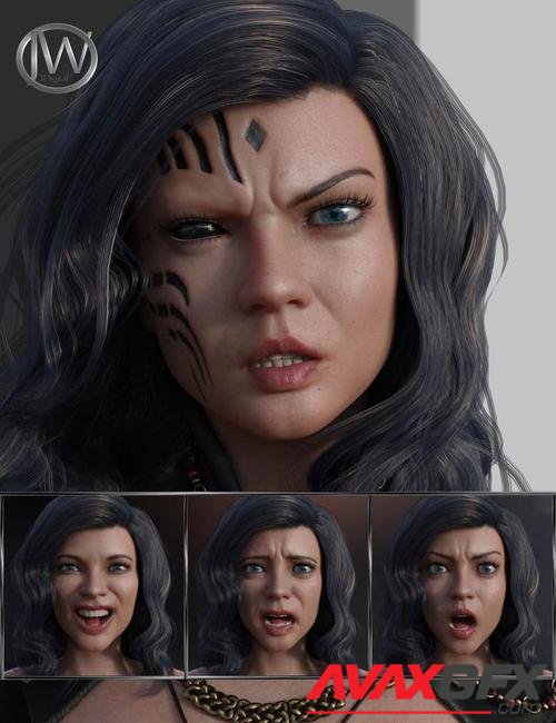 Unique and Special - Expressions for Genesis 8 Female and Zelara 8