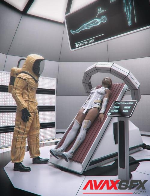 Sci-Fi Exam Room