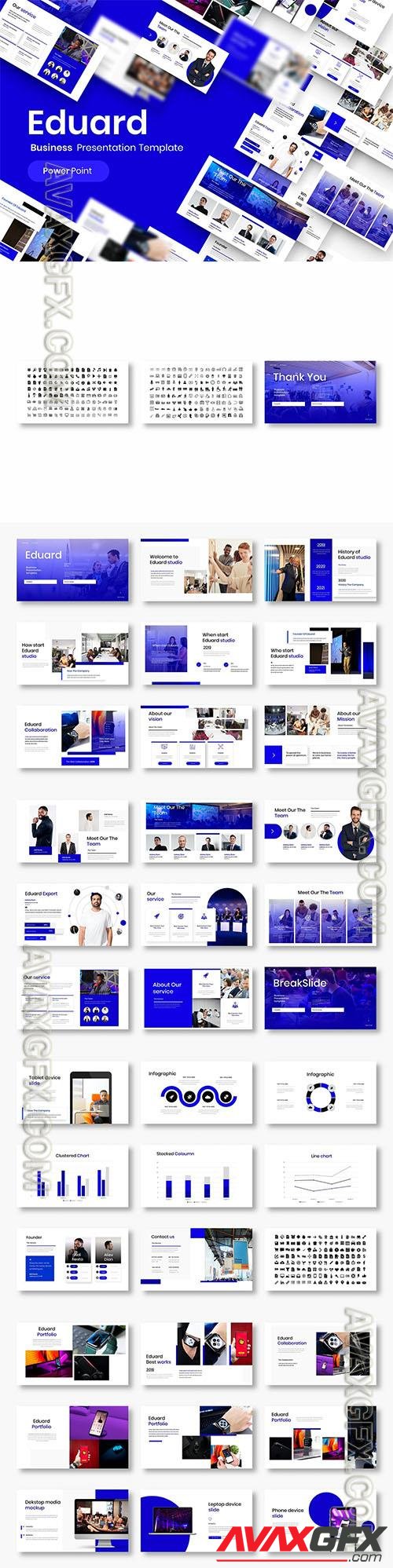 Eduard – Business Powerpoint, Keynote and Google Slides Template