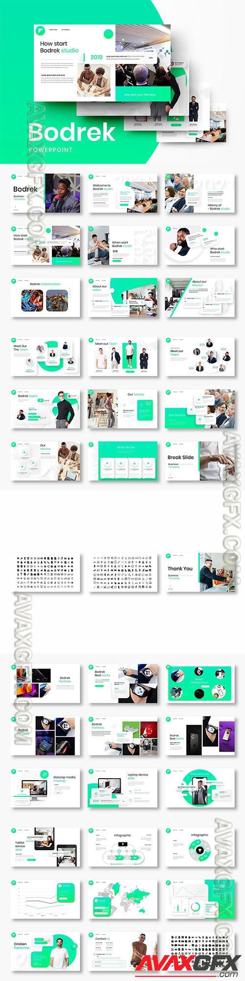 Bodrek – Business Powerpoint, Keynote and Google Slides Template