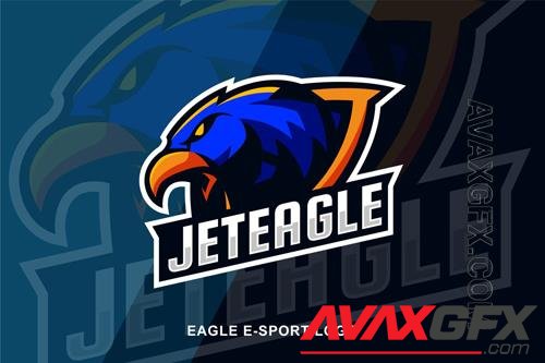 Eagle E Sport Logo design templates