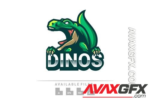 Dinos Logo Mascot design templates