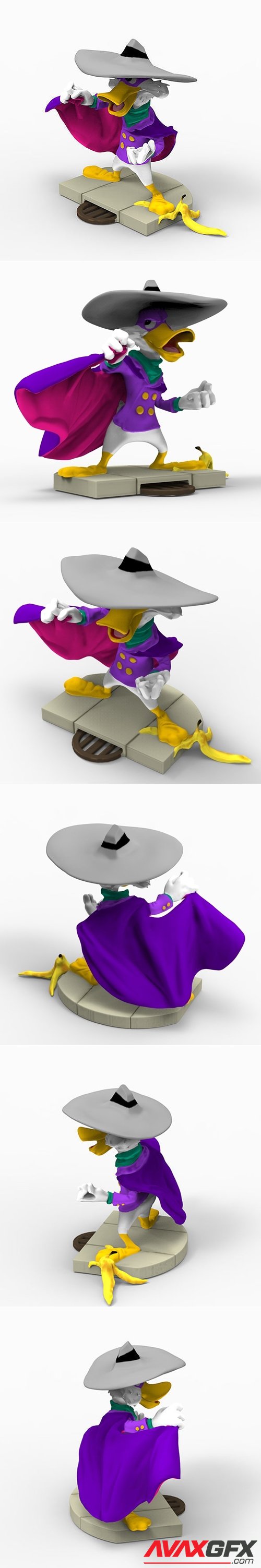 Darkwing duck – 3D Printable STL