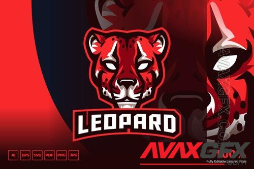 Leopard Mascot Logo