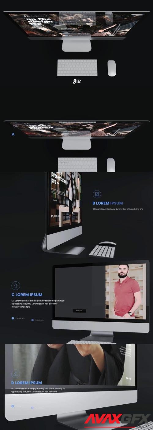 MotionArray – Clean Design Desktop Presentation 980288