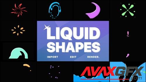 MotionArray – Liquid Shapes 985209