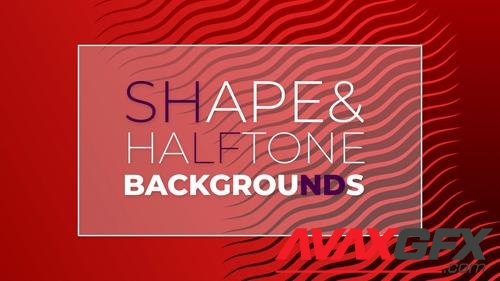 MotionArray – Shape & Halftone Backgrounds 984650