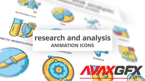 MotionArray – Research & Analysis - Animation Icons 969001